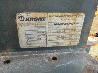 Krone, KRONE, NOSIČ KONTEJNERU,D-50X - 12