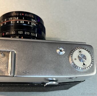 Ruský fotoaparát Sokol Automat + Industar-70 2,8/50 + pouzdr - 12
