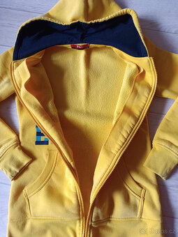 Mikina Angry Birds / šedobílá / žlutomodrá vel.158/S/M - 12