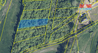 Prodej pozemku k bydlení, 1247 m², Dubí - 12