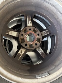 Alu kola s letní pneu ET 40, R15 195/65 - 12
