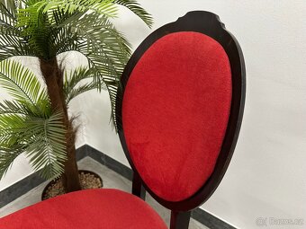 38kusů ♣Stylové restaurační židle zámecké BAROKO♣ - 12
