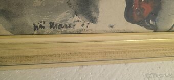 Starý malovaný obraz - 12