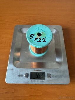 Cívky - Měděný drát - různé průměry (0,12 až 1,12 mm) - 12