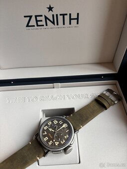 original hodinky ZENITH PILOT TON-UP TYPE 20 nové - 12