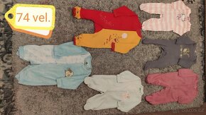 Dětské zavinovačky a dětské oblečení od 0 měsíců - 12