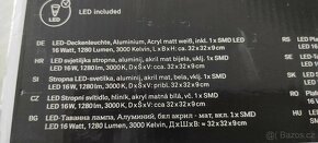 Stropní LED SVETLO 32/32/9 cm - 12