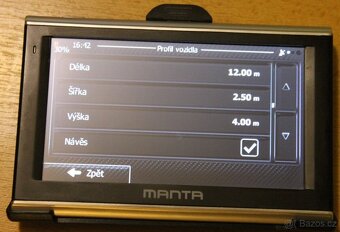 GPS navigace 7" pro auto a kamion s mapami Evropy - 12