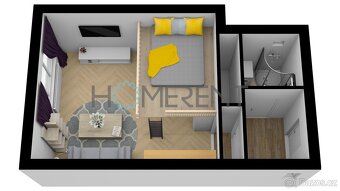 Pronájem bytu 1+kk,  30m² - Praha - Nusle - 12