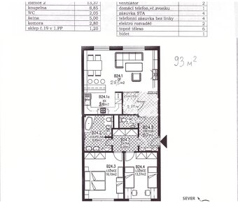 krásný byt 3+KK, 93m2 v ul. U Dívčích hradů, Praha 5 - Smích - 12