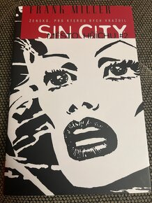 Prodám komiksové knihy Sin City 1, 2, 3, 5, 6, 7 - 12