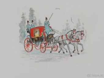 KAMENINOVÝ TÁC CÉRANORD ST. AMAND FRANCIE Z LET 1940–1955 - 12