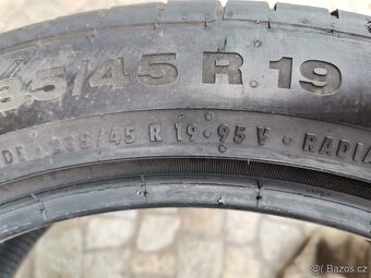 235/45/19 letni pneu CONTINENTAL a BRIDGESTONE 235 45 19 - 12
