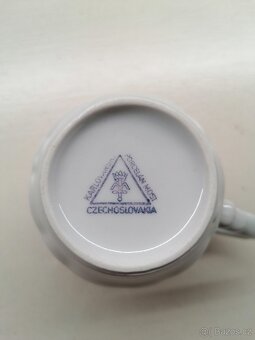 Hrnečky skleničky, jahody, růže - 12