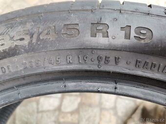 235/45/19 letni pneu CONTINENTAL a BRIDGESTONE 235 45 19 - 12