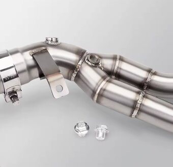 Kompletní výfukový svod s přípravou na 2 lambdasondy Honda - 12