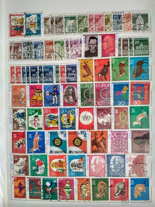 Poštovní známky v albu - protektorát - 12