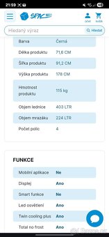 Americká chladnička Samsung - 12