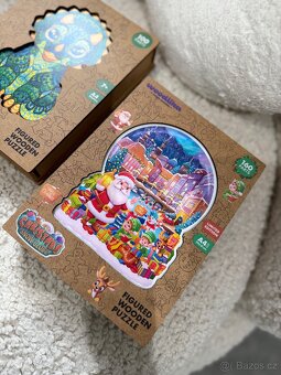 Luxusní, dřevěné puzzle WOODLIKA - 12