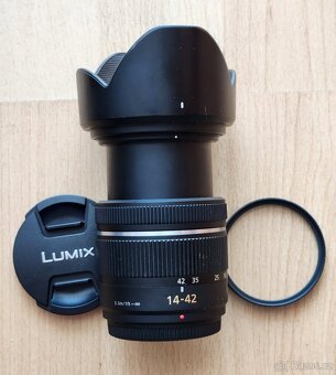 Fotoaparát Panasonic Lumix DMC-G5 + 14-42/3,5-5,6 - 12