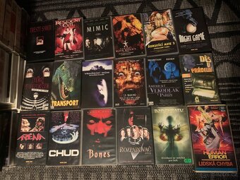 Prodám VHS Videokazety +800ks - 12