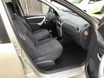 Dacia Sandero 1.4MPI 55kW rok 2009 naj.105tis. NOVÁ STK - 12