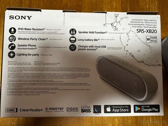 Reproduktor Bluetooth SONY SRS-XB20 - 12