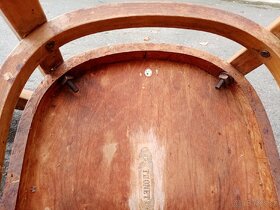 Dvě retro židle Thonet - 12
