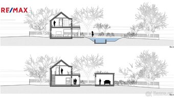 Prodej stavebního pozemku s projektem, 2116m², Děčín-Dobrná - 12