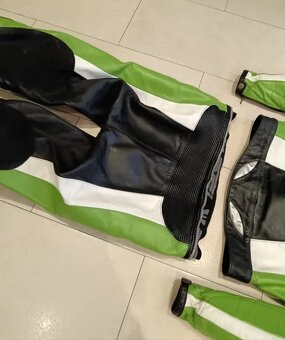 PSí Hubík-Pánská Dámská kožená moto kombinéza, dvoudílná - 12