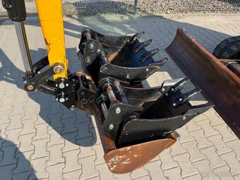Minibagr minirypadlo JCB 8030 ZTS, 2017 rv, 3 lžíce - 12