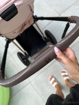 Prodám kočárek Cybex Priam – Simply Flowers Light Pink, - 12
