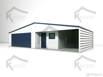 12x6 - SUPERLINE-ULTRA - šikmá střecha - prolemovaný přístře - 12