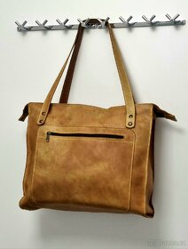 Dámská kožená kabela - 12