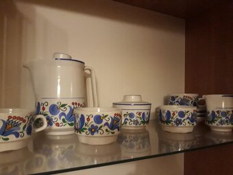 Porcelánový servis, různé - 12