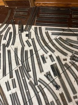 Set 1 poškozených kolejí tt - 12