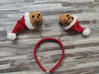 Vánoční dekorace - sob, trpaslík, svícen, věnec,... - 12