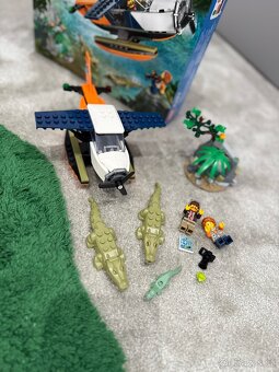 LEGO City Jungle Explorer hydroplán s krokodýli - 12