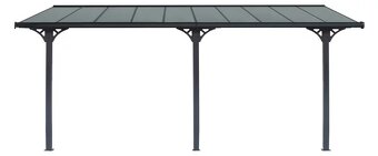 Hliníková Pergola -ROJAPLAST BRUCE J 6,18 x 3,05 x 240/285 - 12