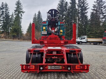 Lesovoz LESOVÚZ Scania V8 R580 do drewna lasu stos dłużyca - 12