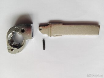 Klíč Volkswagen Škoda Seat.  Klíč s planžetou HU66 a logem, - 12