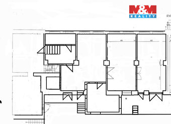 Pronájem skladu, 150 m², Louny, ul. Říční - 12