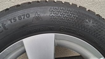 Prodám original zimní aludisky škoda fabia 5x100 R15 - 12