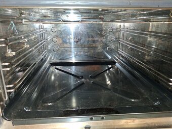 Gastro sporák Diamond, 4x plyn. hořák, elektrická pec 6x GN - 12