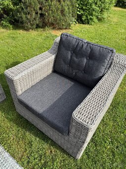 Zahradní nábytek 3+1+1 TOP STAV/ POUZE VYSTAVENY - 12