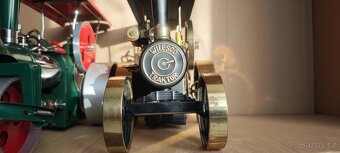 Starý parní válec a traktor WILESCO - 12