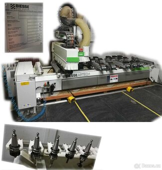 CNC dřevoobráběcí centrum Biesse Skill 300, 3-osé - 12