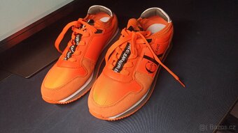 calvin klein jeans sneakersy- sextus- orange - 12