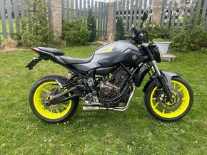 Yamaha mt 07 - 12