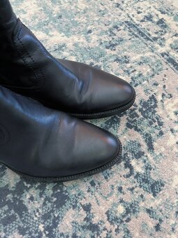 Cerne kozene kozacky nad kolena Geox, vel.38 - 12